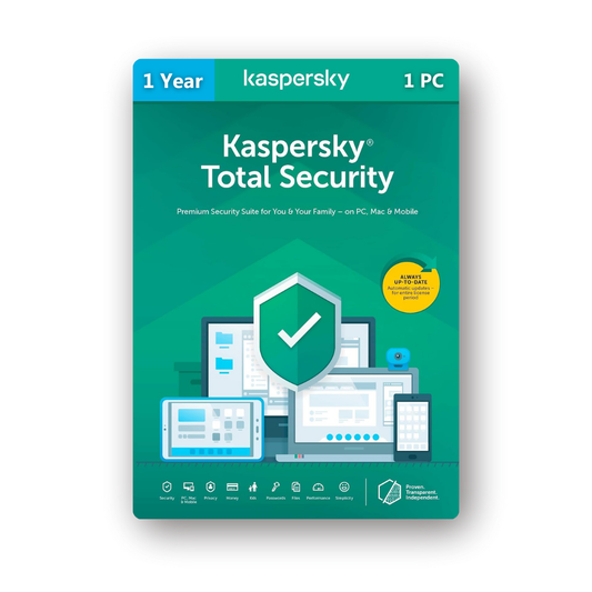 Kaspersky Total Security 1 PC 1 Year
