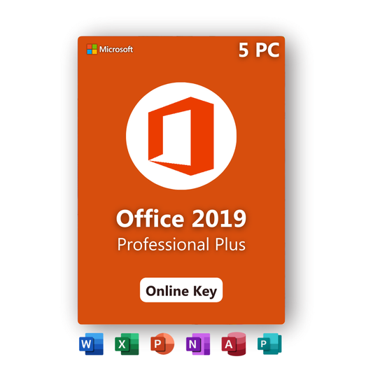 [Retail] Office 2019 Pro Plus Activates 5 PCs Online